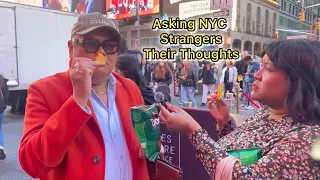 Asking Strangers in NYC their thoughts on these exotic Doritos | Crave it or Save it Show Reel