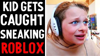 KID GETS CAUGHT SNEAKING ROBLOX *instantly regrets decision* - Moral Stories w/The Norris Nuts