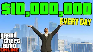 How To Make $10,000,000 A Day Solo In GTA Online! (Updated Money Guide)