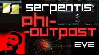 Serpentis Phi Outpost | Eve Online