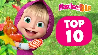 Mascha und der Bär 🌞🏕️🍭 TOP Sommer-Folgen ⏰ 1 Stunde 🎬 Episodensammlung 👧🐻 Masha and the Bear