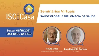 ISC em Casa - Saúde global e diplomacia da saúde