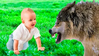 The stepfather abandoned his son in the forest and left. You won't believe what the wolf did!