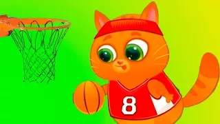 КОТЕНОК БУБУ мультик для детей My Virtual cat Bob Bubbu Кормим, купаем. Развивающая игра для детей