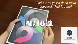 iPad Air’in dördüncü nesli mercek altında,kutu açılımını yaptık.iPad Air mi yoksa Pro mu almalıyız ?