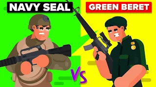 Navy Seals vs Green Berets - Which Military Special Forces Unit Wins?