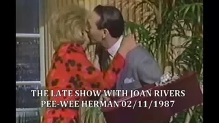 Pee Wee Herman - The Late Show Starring Joan Rivers 02/11/1987