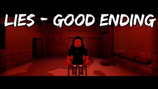 Roblox | Lies | Good Ending