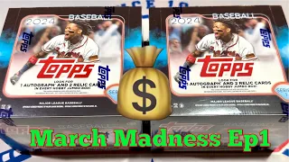 MARCH MADNESS RETURNS!  CAN WE TURN A PROFIT FROM OPENING 2024 TOPPS JUMBO BOXES!?