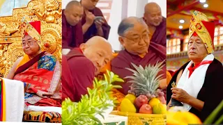 HH Sakya Gongma Trichen Rinpoche and Dzongsar Jamyang Khyentse Rinpoche in Bhutan || Blessed Bhutan|