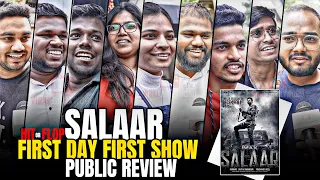 SALAAR Movie | First Day First Show | Public CRAZY Review | Prabhas, Prashant Neel