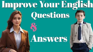 English Conversation Practice | 100+Questions and Answers in English | with Easy English Zone