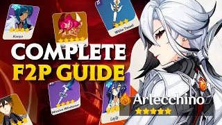 COMPLETE Arlecchino F2P Guide | BEST Builds & Teams