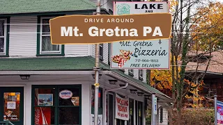 Driving around Mt Gretna PA | quaint town
