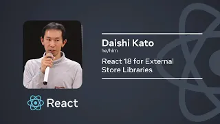 React 18 for External Store Libraries