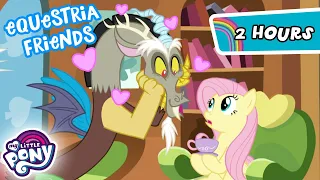 My Little Pony: Friendship is Magic | Friends Across Equestria | 2 Hour | MLP FiM Full Episodes