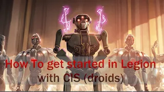 How to get started in legion With CIS (droid)