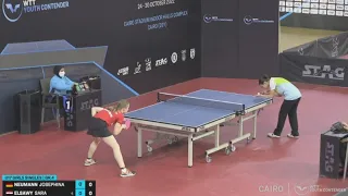 U17 J.Neumann[12](GER) : S.Elaswy(EGY) | WTT Youth Contender Cairo (gruppe)