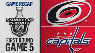 Capitals grab series lead with 6-0 win in Game 5