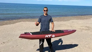 KT Downwind SUP foil board review