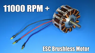 How to make a high speed brushless motor