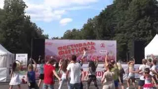 Фитнес на  Moscow City Games 2013