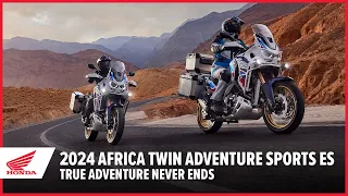 New 2024 CRF1100L Africa Twin Adventure Sports ES