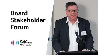 Board Stakeholder Forum: Brisbane 2022