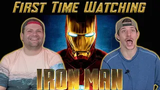 My Friends FIRST TIME WATCHING Iron Man (2008) | REACTION!!