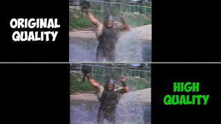 The Incredible Hulk Returns (1988) Original Quality VS High Quality