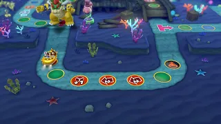 Mario Party 10 Bowser Party #700 Mario, Donkey Kong, Daisy, Toad Whimsical Waters Master Difficulty