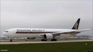 12 Very Close Takeoffs: A380, 777, 767, A330, 757, 747 Manchester Airport