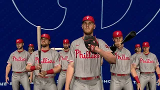 MLB The Show 23 Gameplay - Phillies vs Padres Full Game MLB 23 PS5