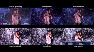 Heroes - Eurovision and Melodifestivalen 6 x Split Screen