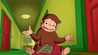 Georges le Petit Singe 🐵 Curious George, le Singe de la Porte 🐵 Dessins Animés