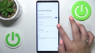 How to Change Navigation Gestures on SONY Xperia 1 IV - Hide Navigation Buttons