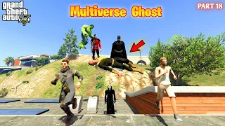 Multiverse Ghost Who Will Save Black Adam & Hulk in GTA5 #18