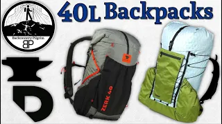 Two Innovative 40 Liter Backpacks: The Durston DD40 vs. the Mountainsmith Zerk40