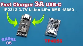 Modul IP2312 Fast Charging Baterai Lithium Ion 3,7 Volt 3A Data sheet