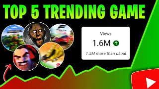 Top 5 Trending Games Low Competition | Grow Your Gaming Channel 2023