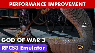 GOD OF WAR 3 - RPCS3 (Best Setting) | GTX 1650 | I5-10300H | RPCS3 PERFORMANCE IMPROVEMENTS