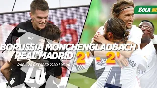 Highlights Monchengladbach 2 - 2 Real Madrid | Champions League