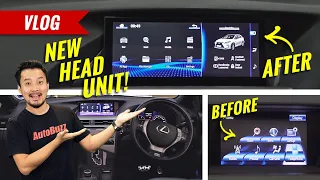 Upgraded my Lexus RX350 with a new head unit & surround view monitor! - AutoBuzz.my