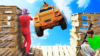 INSURGENT VS RPG TAKEOUT! (GTA 5 Funny Moments)