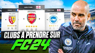 7 CLUBS À PRENDRE ABSOLUMENT EN CARRIÈRE MANAGER SUR FC24 !