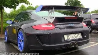 Porsche 997 GT3 Akrapovic Exhaust Sound!