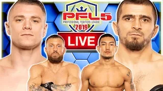 🔴 2019 PFL 5 WADE VS ALIEV + PALMER VS LAURENTINO + MAGOMEDOV VS ANDREWS LIVE FIGHT REACTION!