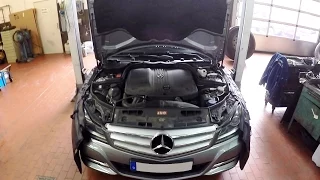 Mercedes-Benz C 220 CDI (W204) OM651 - Oil Change