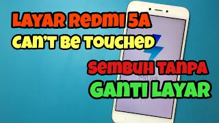 Cara Memperbaiki Xiaomi Redmi 5a Layar Tidak Bisa Disentuh Tanpa Ganti Layar // Belajar Baca Skema.