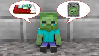 Monster School : BABY ZOMBIE NEEDS A HELP - Minecraft Animation